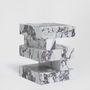 Coffee tables - 'S Y N C' CALACATTA SIDE TABLE - KIWANO CONCEPT