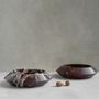 Platter and bowls - ROSSO LEVANTO MARBLE ECLIPSE - KIWANO CONCEPT