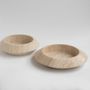 Platter and bowls - TRAVERTINE ECLIPSE XL - KIWANO CONCEPT