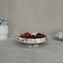 Platter and bowls - WHITE LILAC MARBLE NARROW BOWL - KIWANO CONCEPT