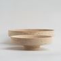 Decorative objects - TRAVERTINE NARROW BOWL XL - KIWANO CONCEPT