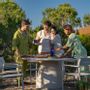Lawn tables - Dome Dining table - JATI KEBON