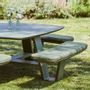 Lawn tables - Squadro Dining table - JATI KEBON