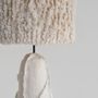 Lampadaires - Lampadaire Sea Star — Base sculpturale en biocomposite avec franges en - PLETOSTUDIO