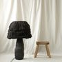 Lampes de table - Lampe de table Smola en laine — Éclairage écologique Japandi & Wabi-Sa - PLETOSTUDIO
