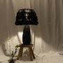 Lampes de table - Lampe de table Smola en laine — Éclairage écologique Japandi & Wabi-Sa - PLETOSTUDIO