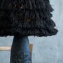 Lampes de table - Lampe de table Smola en laine — Éclairage écologique Japandi & Wabi-Sa - PLETOSTUDIO