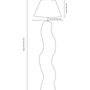Lampadaires - Lampadaire Shadow Akva — Design d'éclairage sculptural organique - PLETOSTUDIO