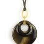 Jewelry - Double ring pendant in hoof - L INDOCHINEUR X RIVÊT