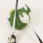 Kitchen utensils - Baguette black and white horn small salad server - L INDOCHINEUR X RIVÊT