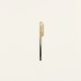 Kitchen utensils - Set of 6 "Baguette" butter knife in black and white horn - L INDOCHINEUR X RIVÊT