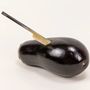 Kitchen utensils - Set of 6 "Baguette" butter knife in black and white horn - L INDOCHINEUR X RIVÊT