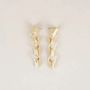 Jewelry - Blond horn Fibre earrings - L INDOCHINEUR X RIVÊT