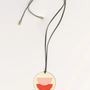 Jewelry - Pendant in horn and tricolor lacquer - L INDOCHINEUR X RIVÊT