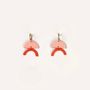Jewelry - Lacquered horn hoop earrings - L INDOCHINEUR X RIVÊT