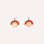 Jewelry - Lacquered horn hoop earrings - L INDOCHINEUR X RIVÊT