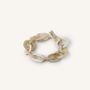 Bracelets - Mesh bracelet in blonde horn - L INDOCHINEUR X RIVÊT
