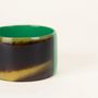 Bracelets - Bracelet large laqué ivoire taille M - L INDOCHINEUR X RIVÊT