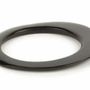 Bracelets - Broad elliptical bracelet in blond horn in Size M - L INDOCHINEUR X RIVÊT