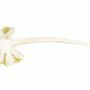 Barrettes - Gingko hairpin in plain black horn - L INDOCHINEUR X RIVÊT