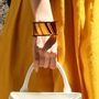 Bracelets - Open bracelet reel in blond horn in Size M - L INDOCHINEUR X RIVÊT