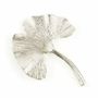 Brooches - Gingko brooch in coppery brass - L INDOCHINEUR X RIVÊT
