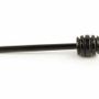 Kitchen utensils - Honey stick in plain black horn - L INDOCHINEUR X RIVÊT