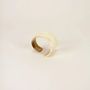 Bracelets - Comma bracelet in marbled black horn in Size M - L INDOCHINEUR X RIVÊT