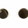 Jewelry - Disc earrings with ear-clip in hoof - L INDOCHINEUR X RIVÊT