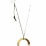 Jewelry - Large red lacquered irregular ring pendant - L INDOCHINEUR X RIVÊT