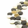 Bijoux - Double collier pastilles en corne blonde et noire - L INDOCHINEUR X RIVÊT