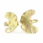 Bracelets - Bracelet ginkgo intérieur en métal argenté - L INDOCHINEUR X RIVÊT