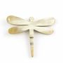 Broches - Broche libellule en corne blonde - L INDOCHINEUR X RIVÊT