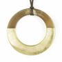 Jewelry - Large lavender lacquered irregular ring pendant - L INDOCHINEUR X RIVÊT