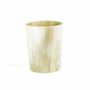 Candlesticks and candle holders - Very large candle holder in blond horn - L INDOCHINEUR X RIVÊT
