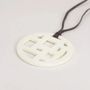Jewelry - Checkered red lacquered pendant - L INDOCHINEUR X RIVÊT