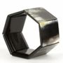Bracelets - Articulated 7 plate bracelet in blond horn - L INDOCHINEUR X RIVÊT