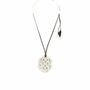 Jewelry - Flower pendant in blond horn - L INDOCHINEUR X RIVÊT