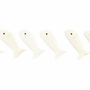 Couteaux - Set de 6 portes-couteaux poisson en corne blonde - L INDOCHINEUR X RIVÊT