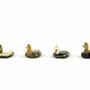 Knives - Set of 6 duck knife holders in blond horn - L INDOCHINEUR X RIVÊT