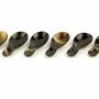 Kitchen utensils - Set of 6 round teaspoons in hoof - L INDOCHINEUR X RIVÊT