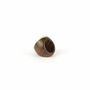 Jewelry - Pastille ring in wood and blond horn in Size M - L INDOCHINEUR X RIVÊT