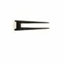 Barrettes - Black and white double hairpin in horn and bone - L INDOCHINEUR X RIVÊT