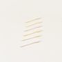 Kitchen utensils - Set of 6 salt spoon in white mother of pearl - L INDOCHINEUR X RIVÊT