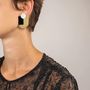 Jewelry - Stone & brass Ecu earrings - L INDOCHINEUR X RIVÊT