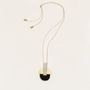 Jewelry - Stone & brass Envol pendant - L INDOCHINEUR X RIVÊT