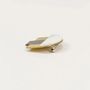Broches - Broche Colonne Laiton pierre - L INDOCHINEUR X RIVÊT