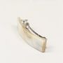 Barrettes - Small rectangular barrette in black african horn - L INDOCHINEUR X RIVÊT