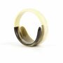 Bracelets - Ivory lacquered snake-shaped bracelet in Size L - L INDOCHINEUR X RIVÊT