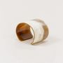 Bracelets - Cuff in buffalo hoof in Size S - L INDOCHINEUR X RIVÊT
